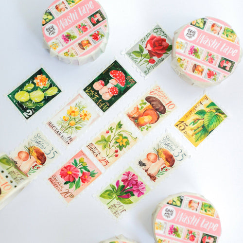 WASHI TAPE // BLOMSTERFRIMÆRKER