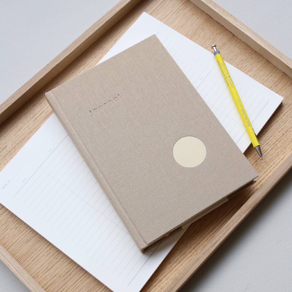HARDCOVER NOTESBOG A5 // SAND