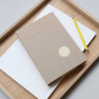 HARDCOVER NOTESBOG A5 // SAND