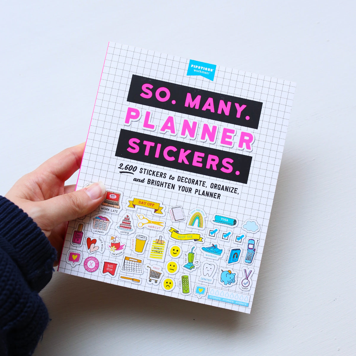 KLISTERMÆRKEBOG // SO. MANY. PLANNER STICKERS.