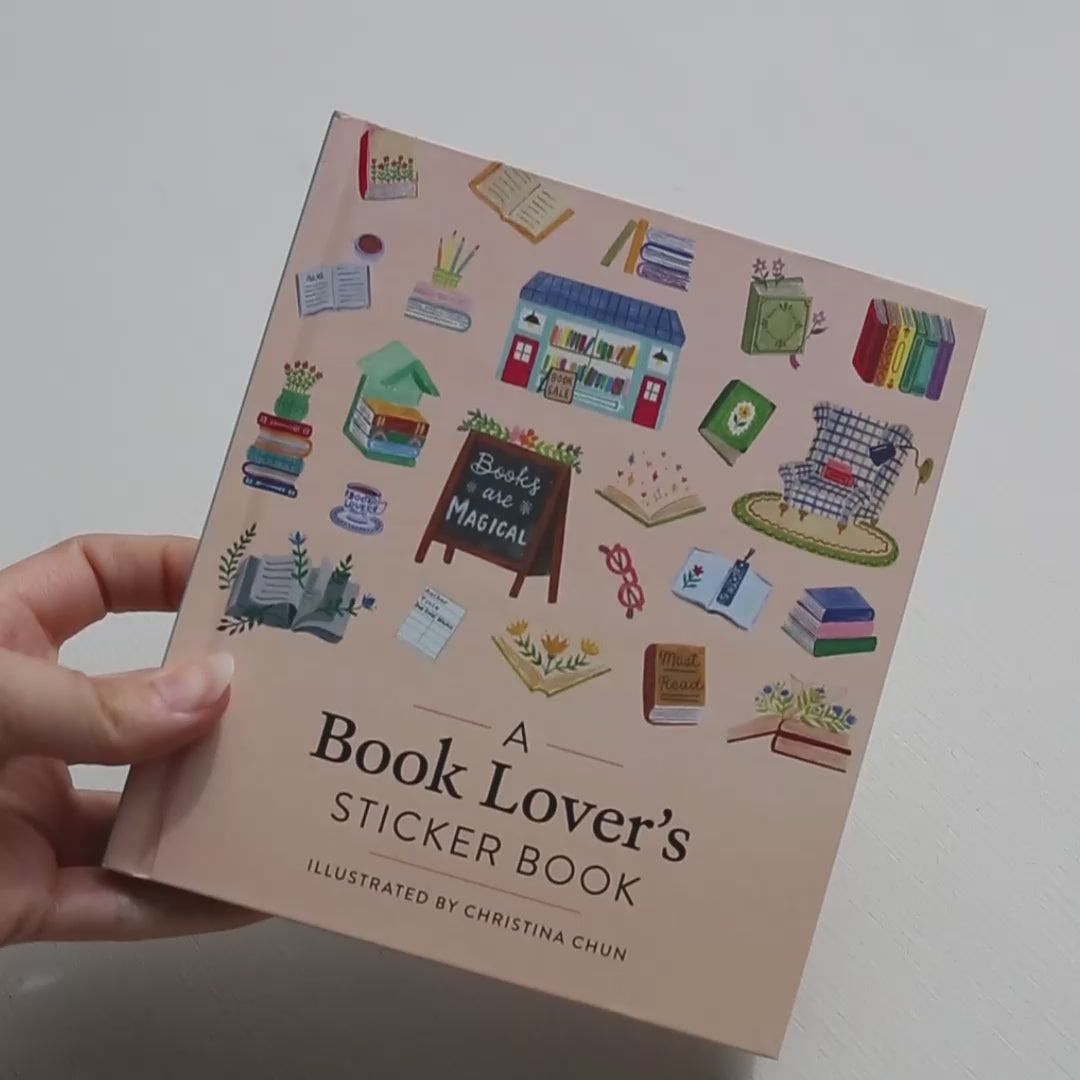 A BOOK LOVER'S STICKER BOOK