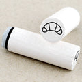 MINI RUBBER STAMP // CROISSANT