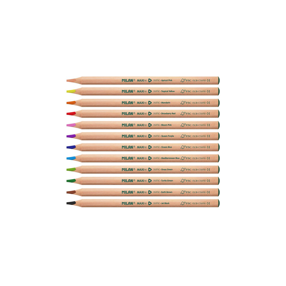 Fibracolor Mati Super Coloured Pencils 12set
