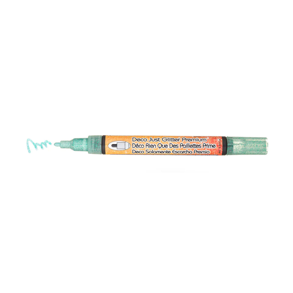 DECO JUST GLITTER PREMIUM FABRIC MARKER // GREEN