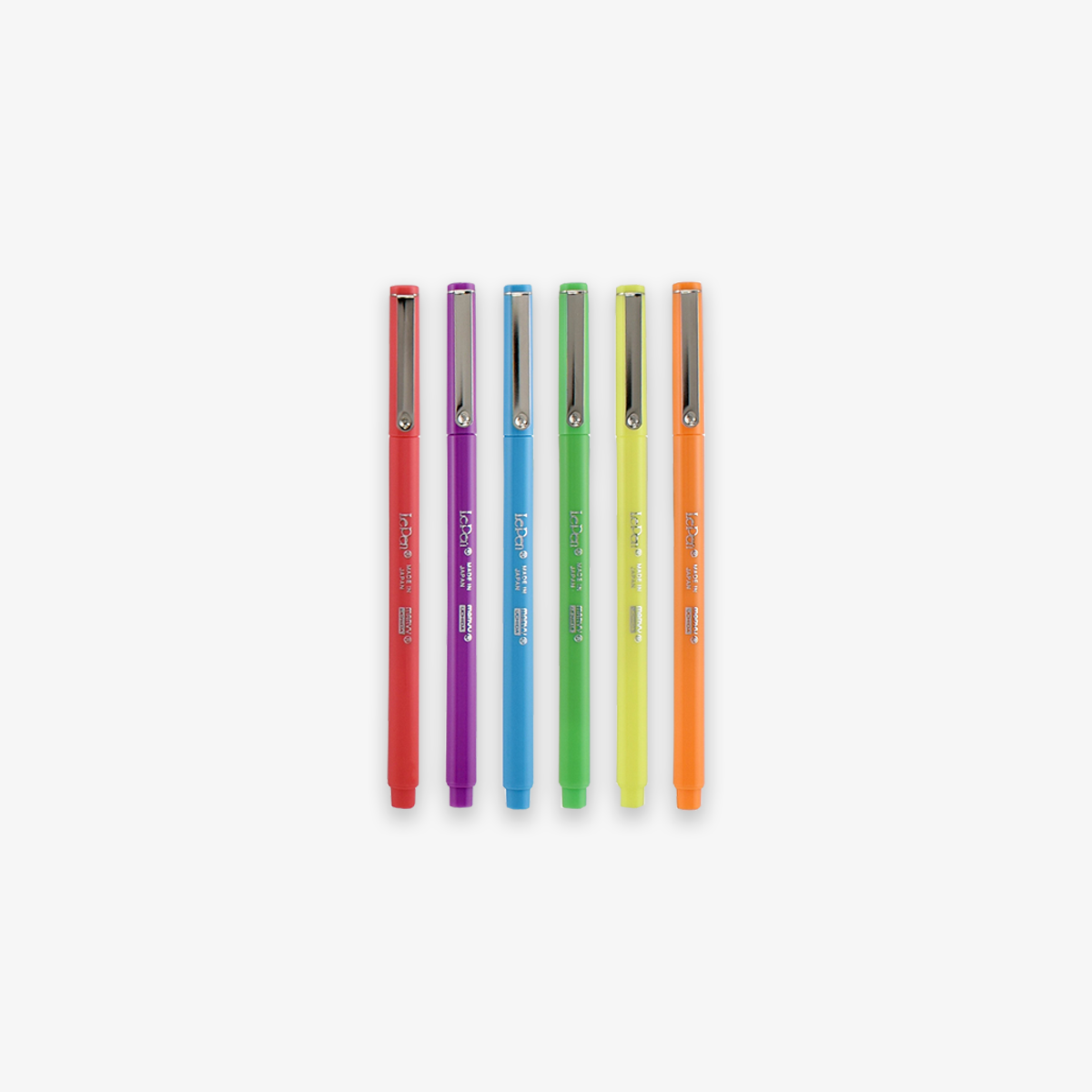 Marvy Uchida Le Pens Multicolor Set | 0.3mm Fine Point Pens | Smudge Proof  Ink | Basic, Neon and Pastel Colors