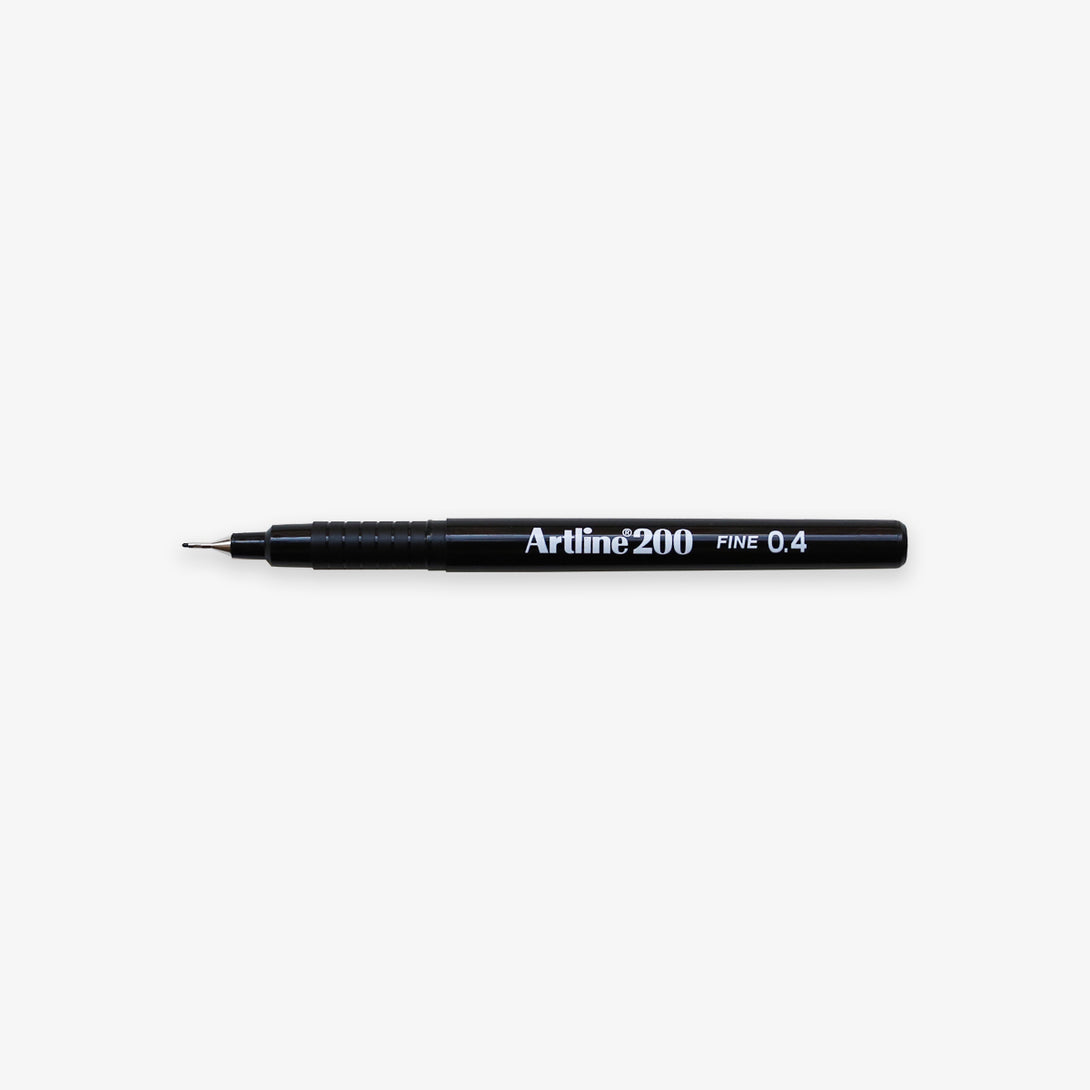 ARTLINE Drawing System Fineliner 0.7 Mm Nero - Punta In Resina, Inchiostro Resistente All'Acqua, Conforme RoHS