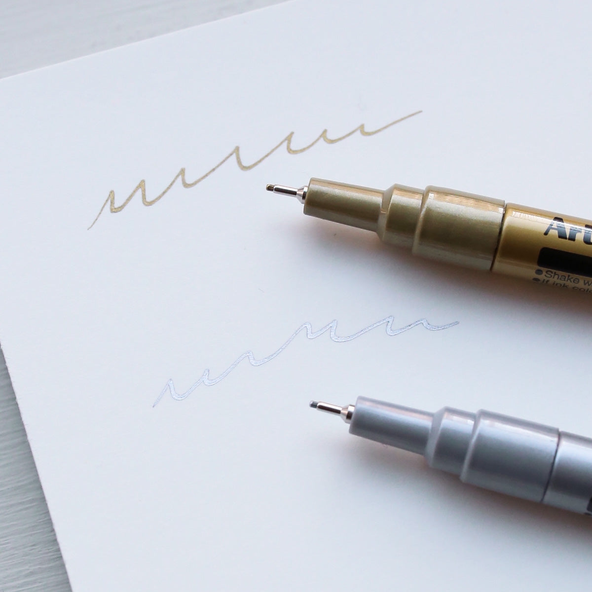 DOUBLE LINE SILVER Fineliner Pens Art Crafting Supplies DIY Art Pens for  Artists $23.86 - PicClick AU
