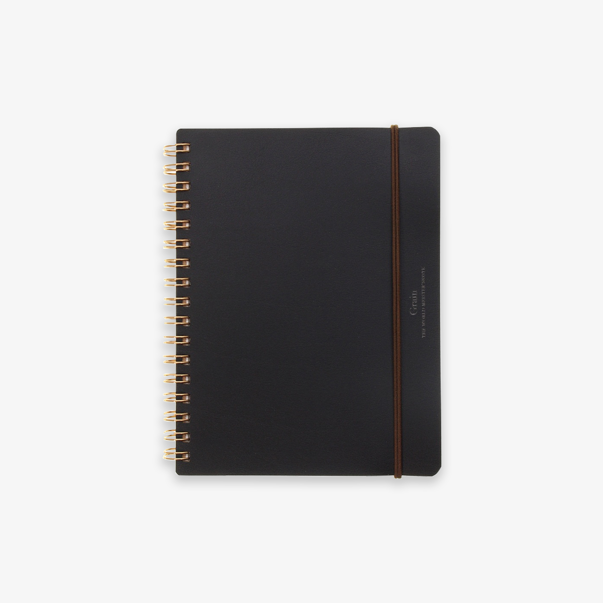 SPIRAL-BOUND NOTEBOOK // BLACK