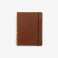 SPIRAL-BOUND NOTEBOOK // BROWN