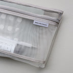 MESH PEN POUCH // GREY