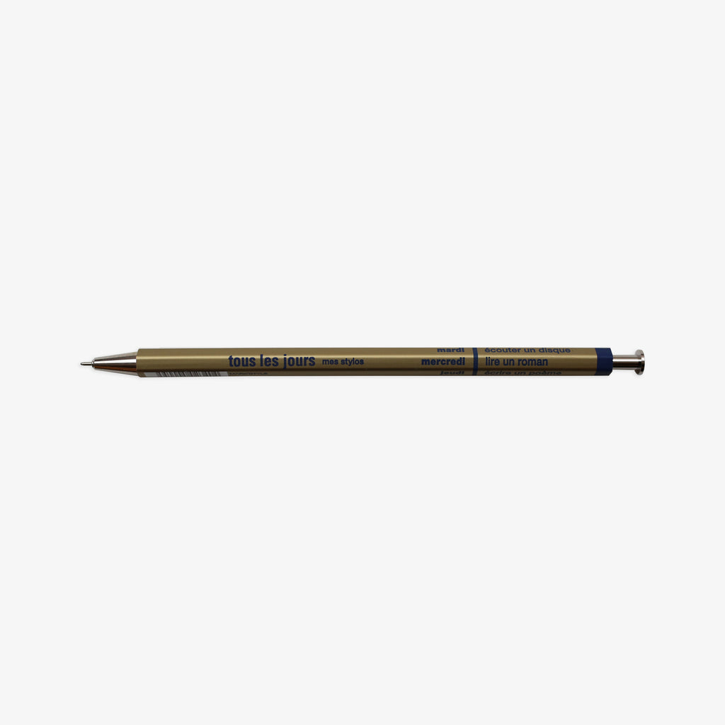 DAYS KUGLEPEN 0.5MM // GULD