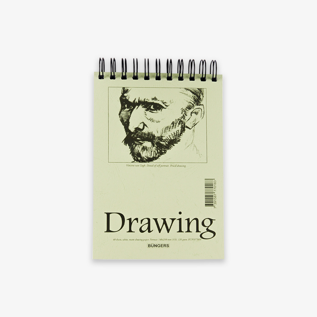 SPIRAL-BOUND DRAWING PAD // A5