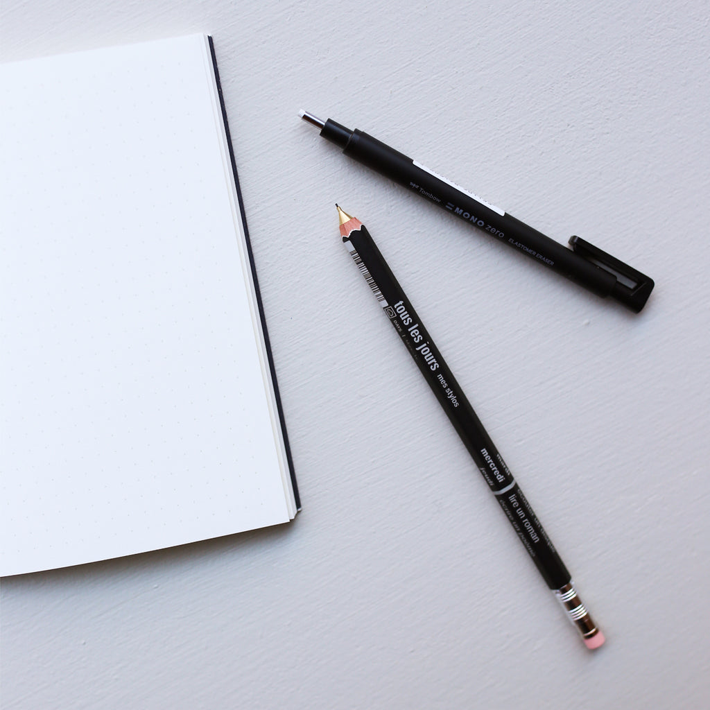 MONO ZERO ERASER PEN // BLACK