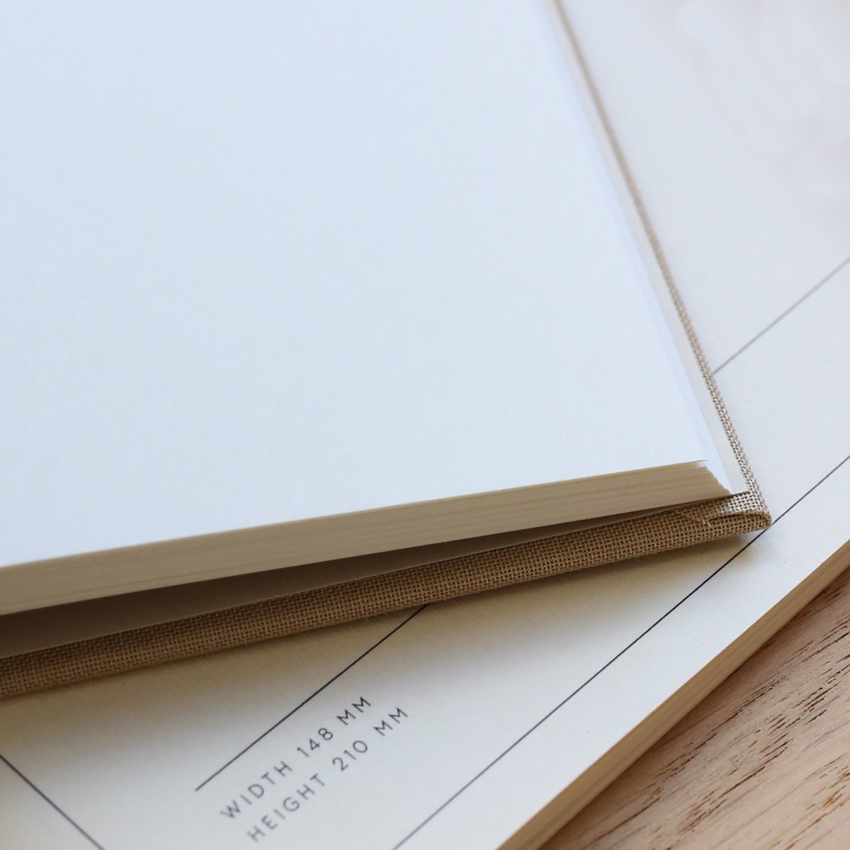NOTES HARDCOVER NOTEBOOK // SAND