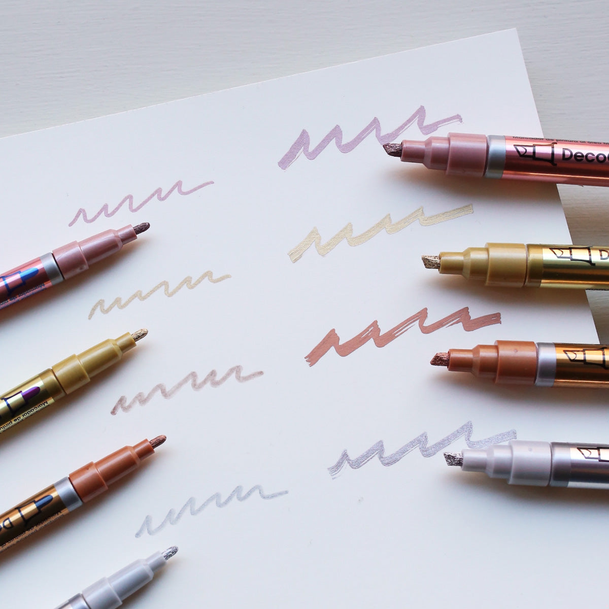DECOCOLOR PREMIUM FINE POINT // ROSE GOLD