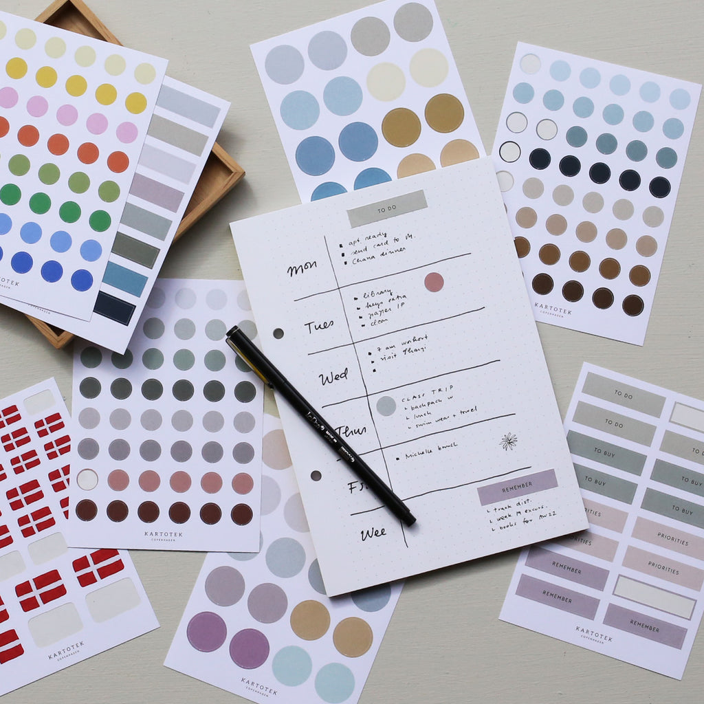 MINI DOT STICKERS // NATURE
