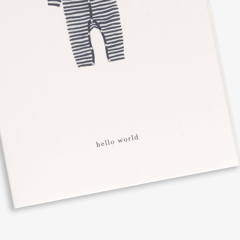 KORT // BABY ONESIE NAVY