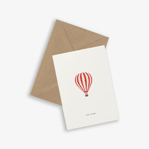 GREETING CARD // HOT AIR BALLOON