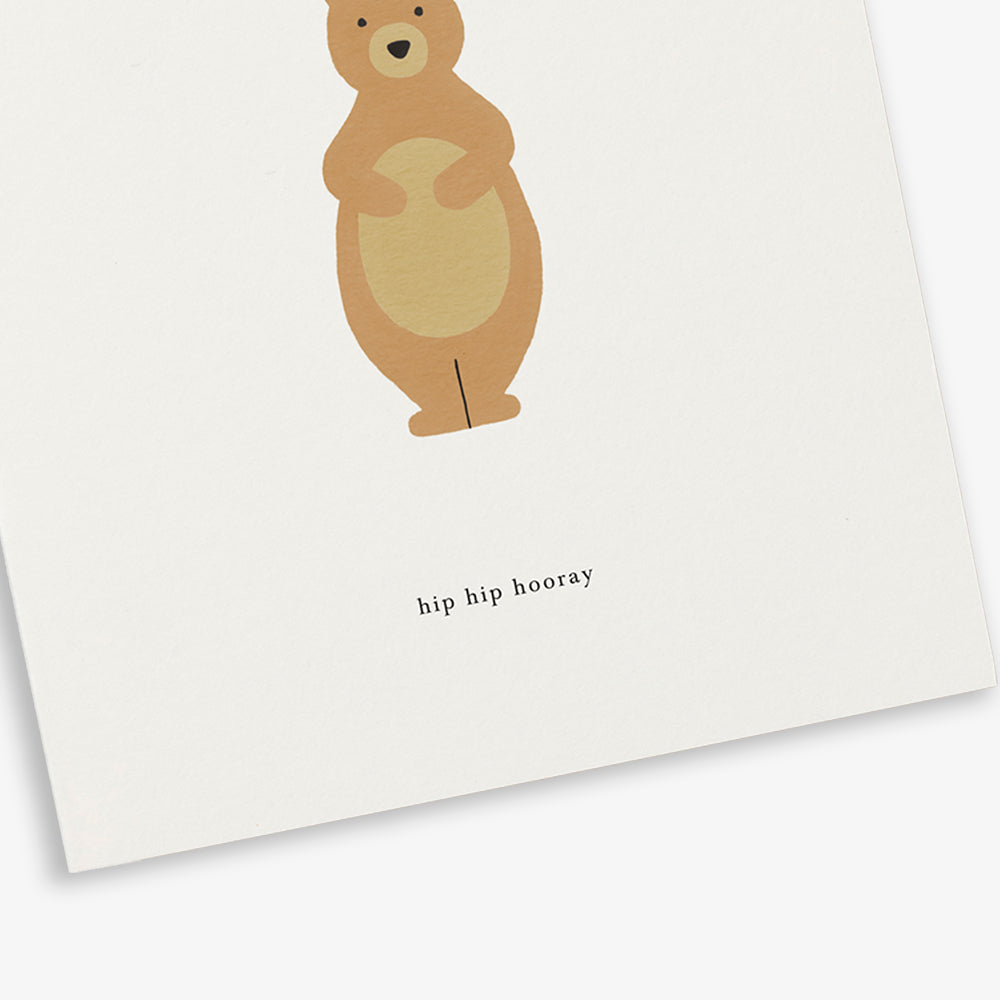 KORT // BIRTHDAY BEAR