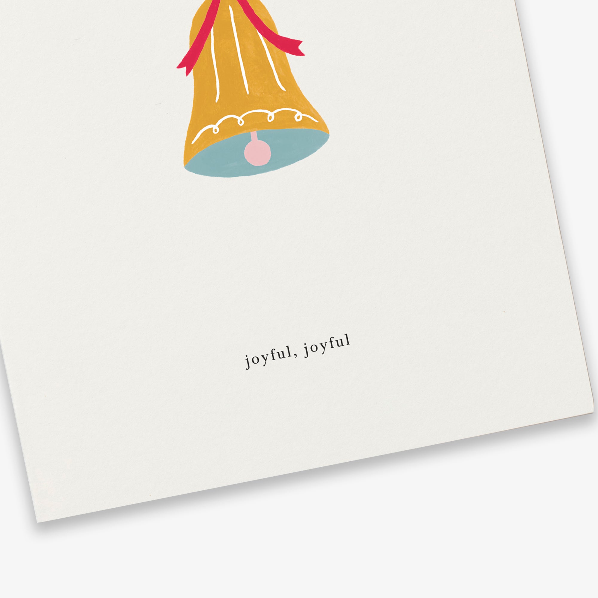 GREETING CARD // CHRISTMAS BELL