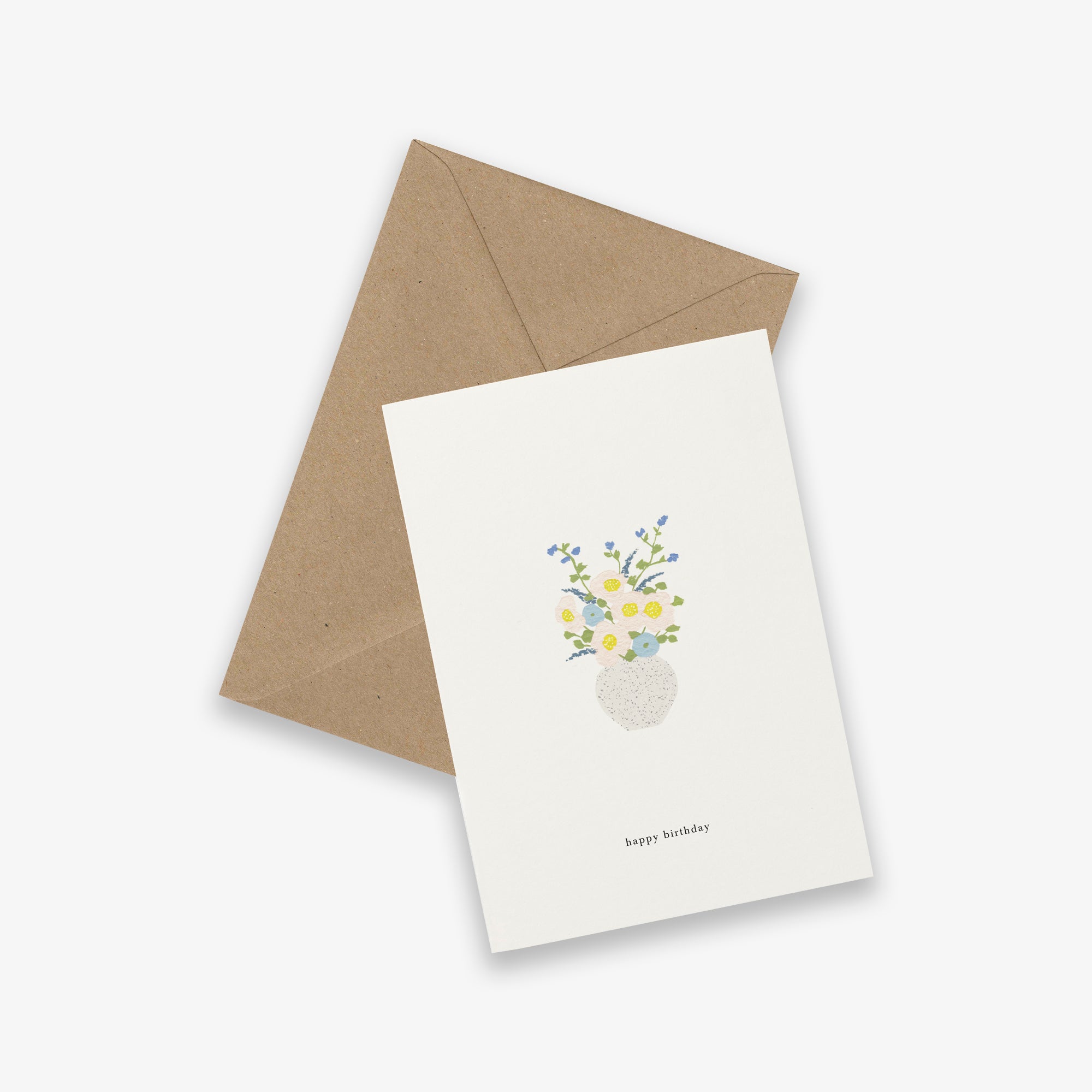 GREETING CARD // BIRTHDAY FLOWERS