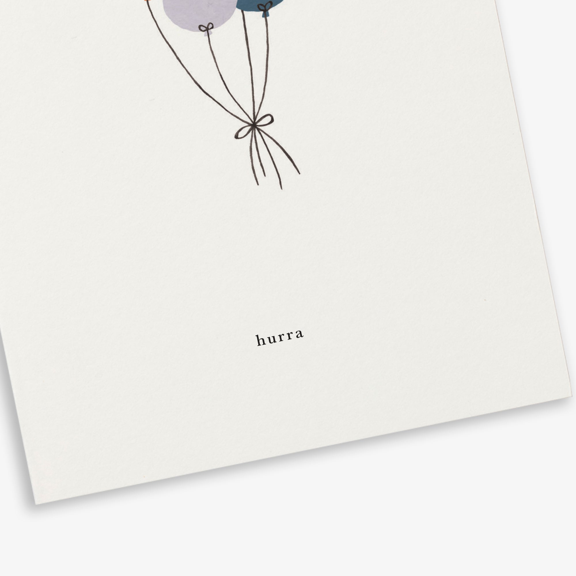 GREETING CARD // BALLONER (DANISH)