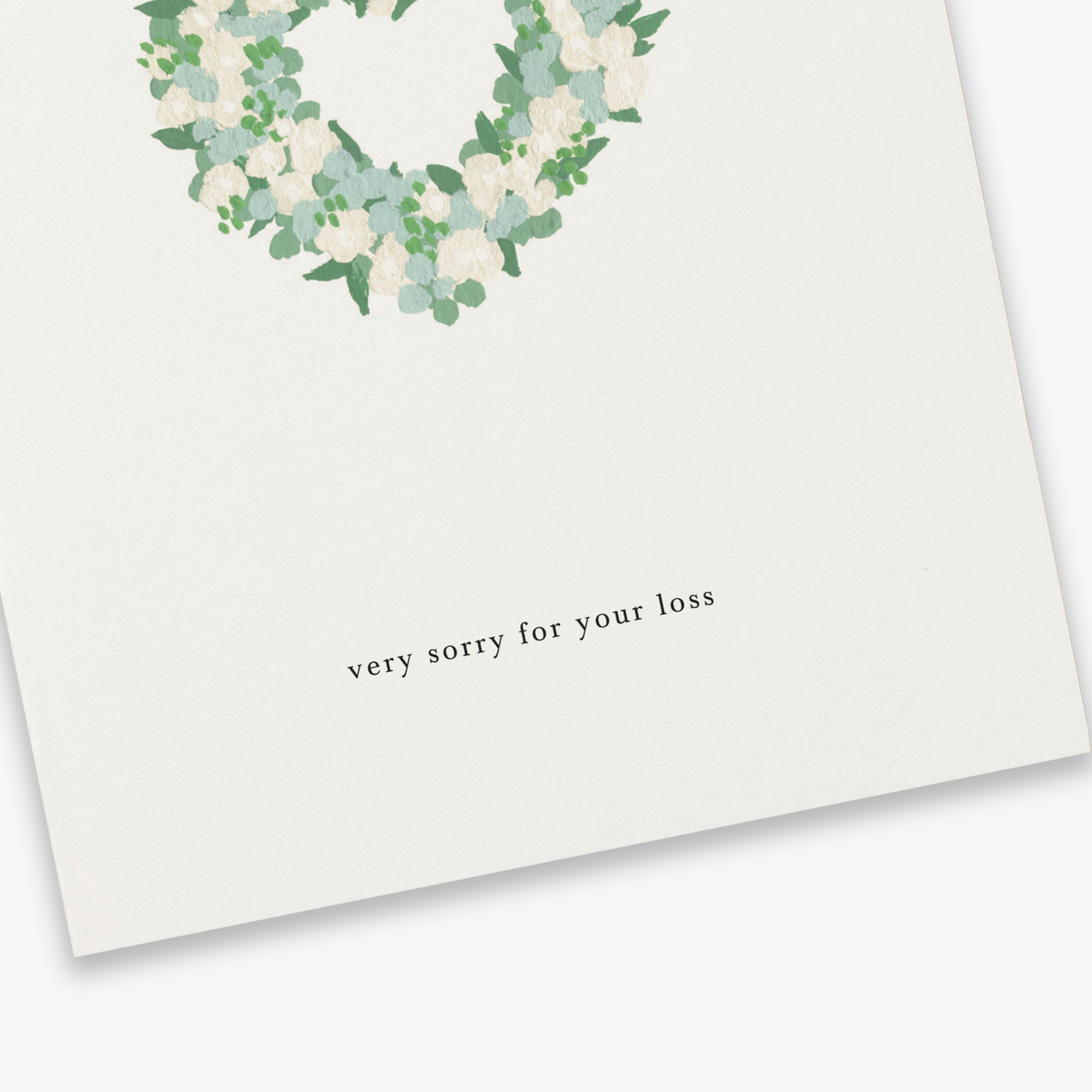 GREETING CARD // FLOWER HEART