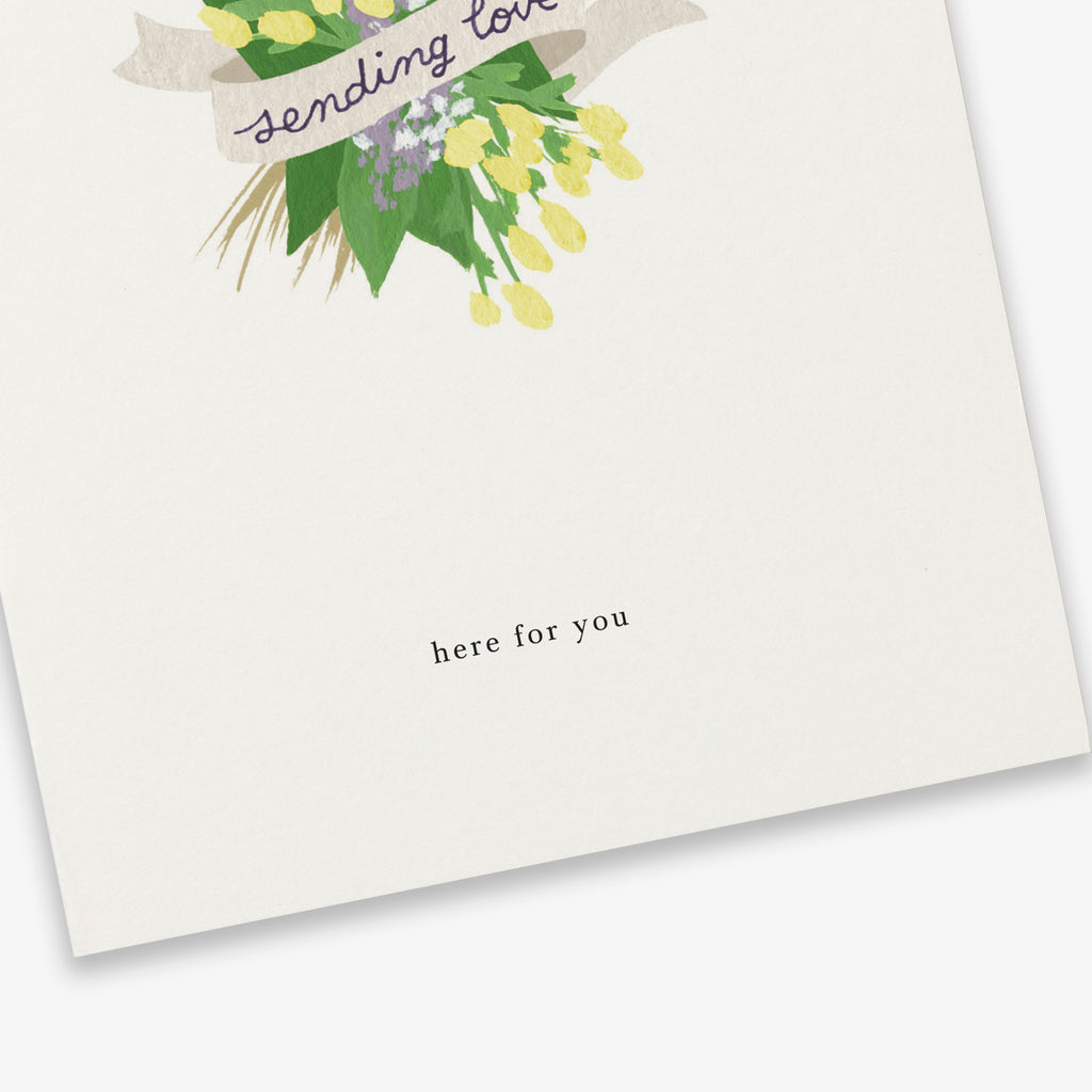 KORT // SYMPATHY FLOWERS