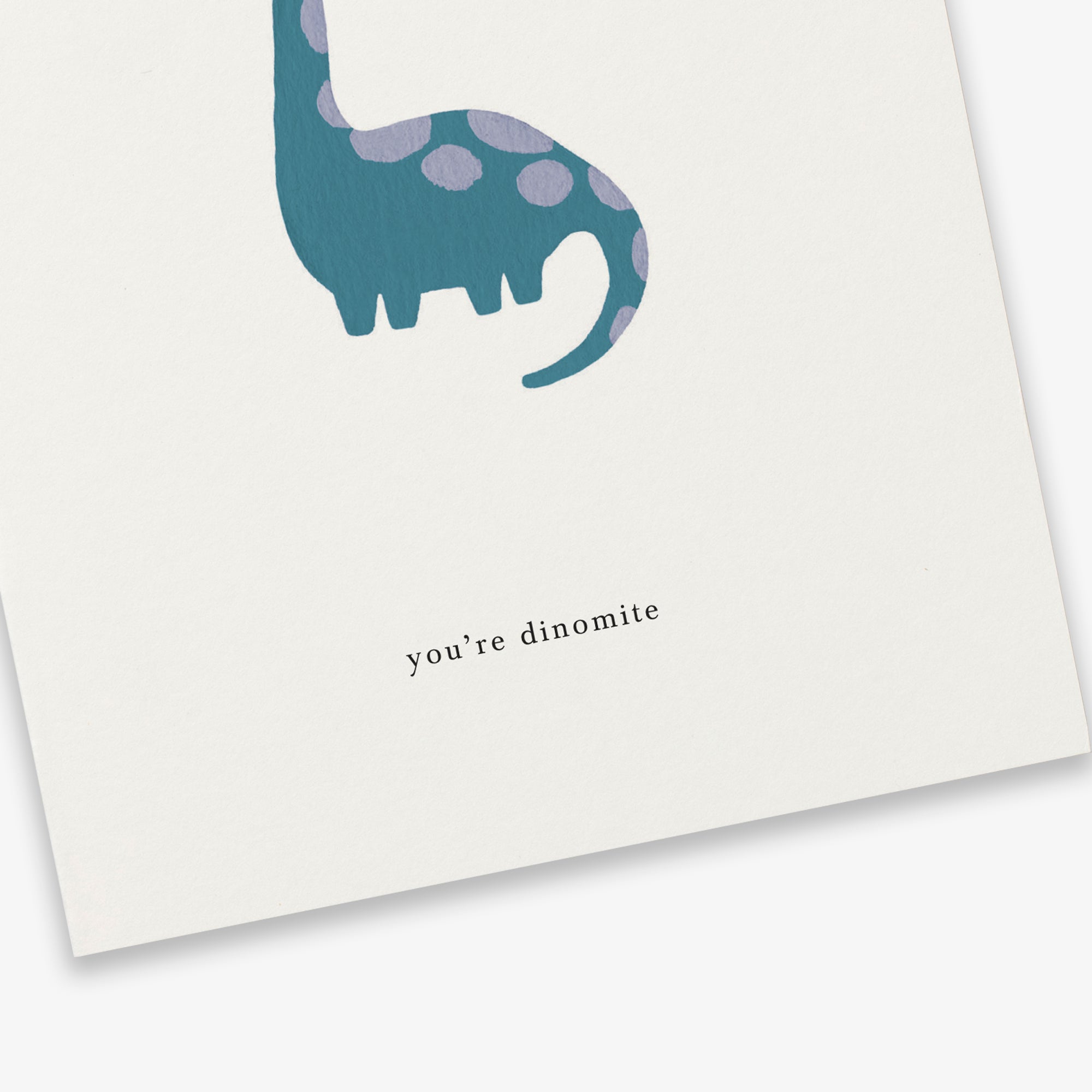 GREETING CARD // DINOSAUR