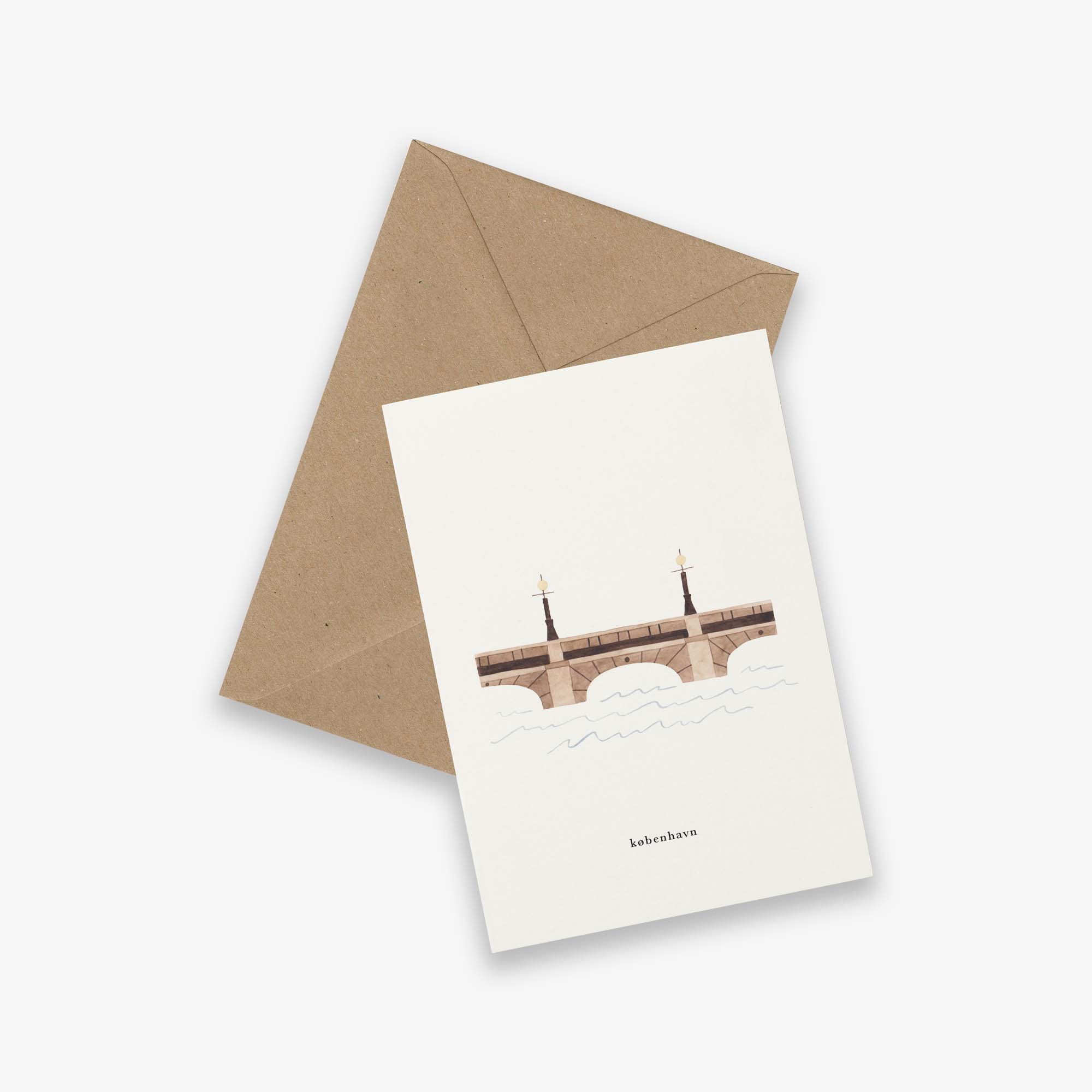 GREETING CARD // DRONNING LOUISES BRO (DANISH)