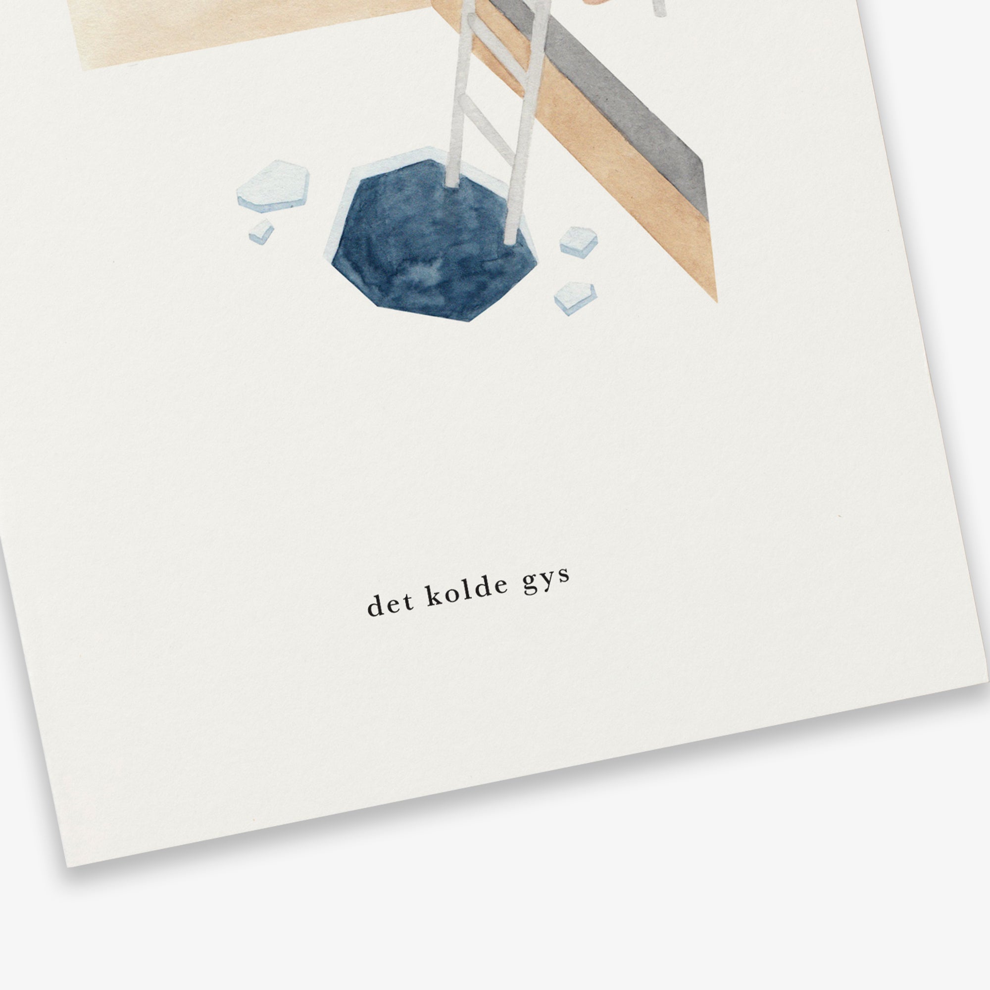 GREETING CARD // VINTERBAD (DANISH)