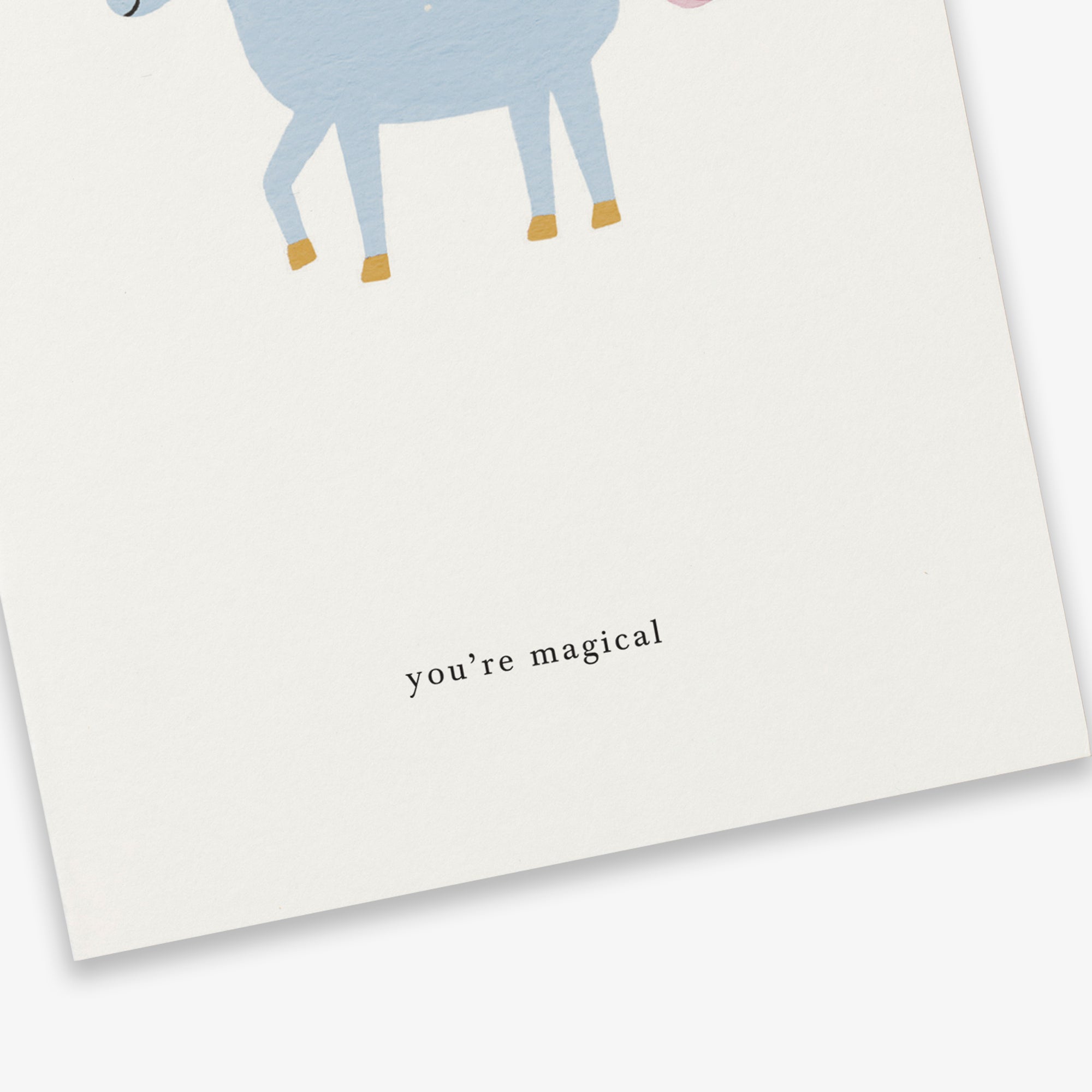 GREETING CARD // UNICORN