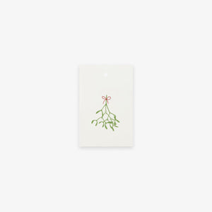 CHRISTMAS GIFT TAGS // MISTLETOE
