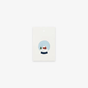 CHRISTMAS GIFT TAGS // SNOWGLOBE