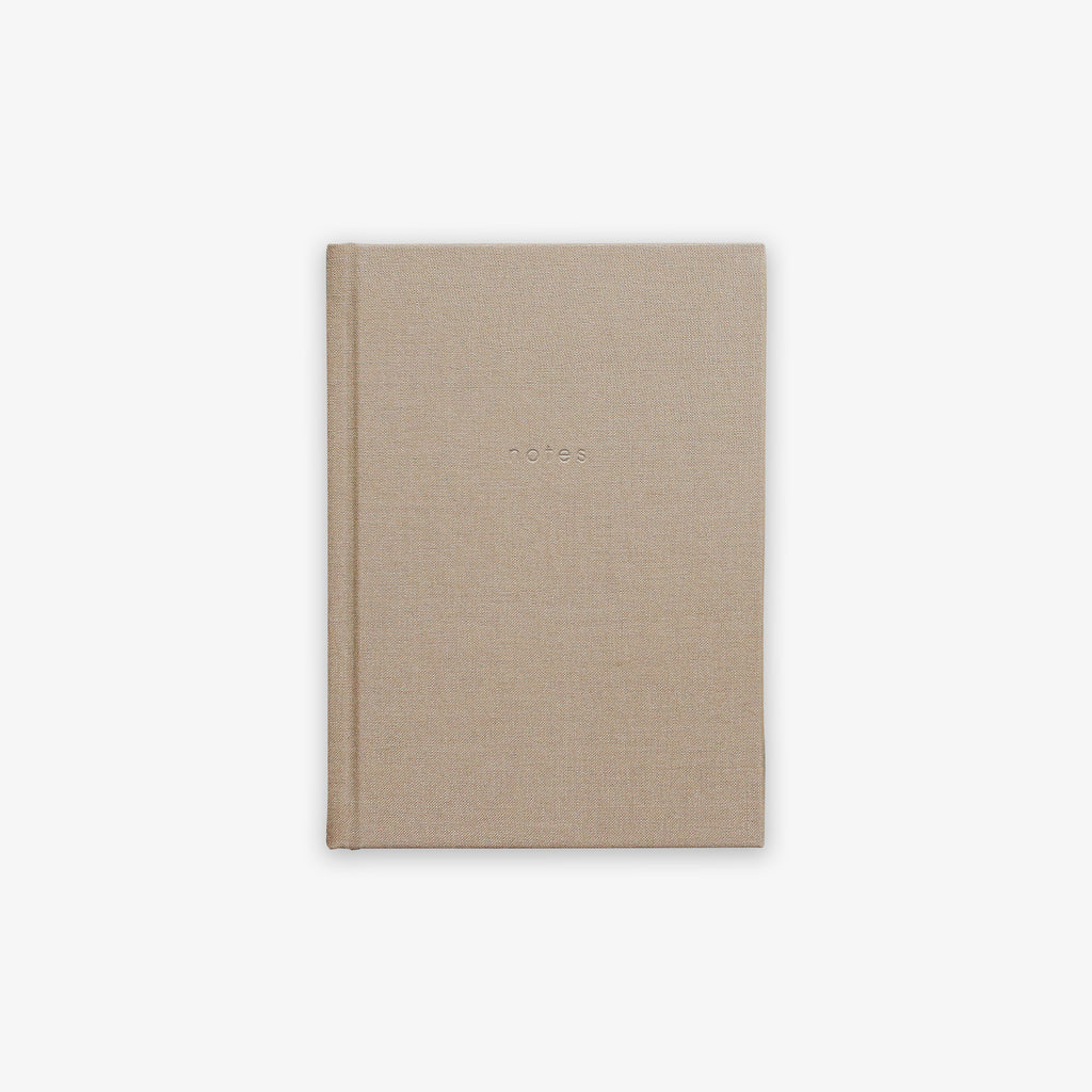 NOTES HARDCOVER NOTESBOG // SAND