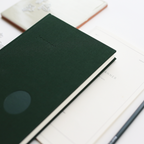 HARDCOVER NOTESBOG A5 // MØRKEGRØN