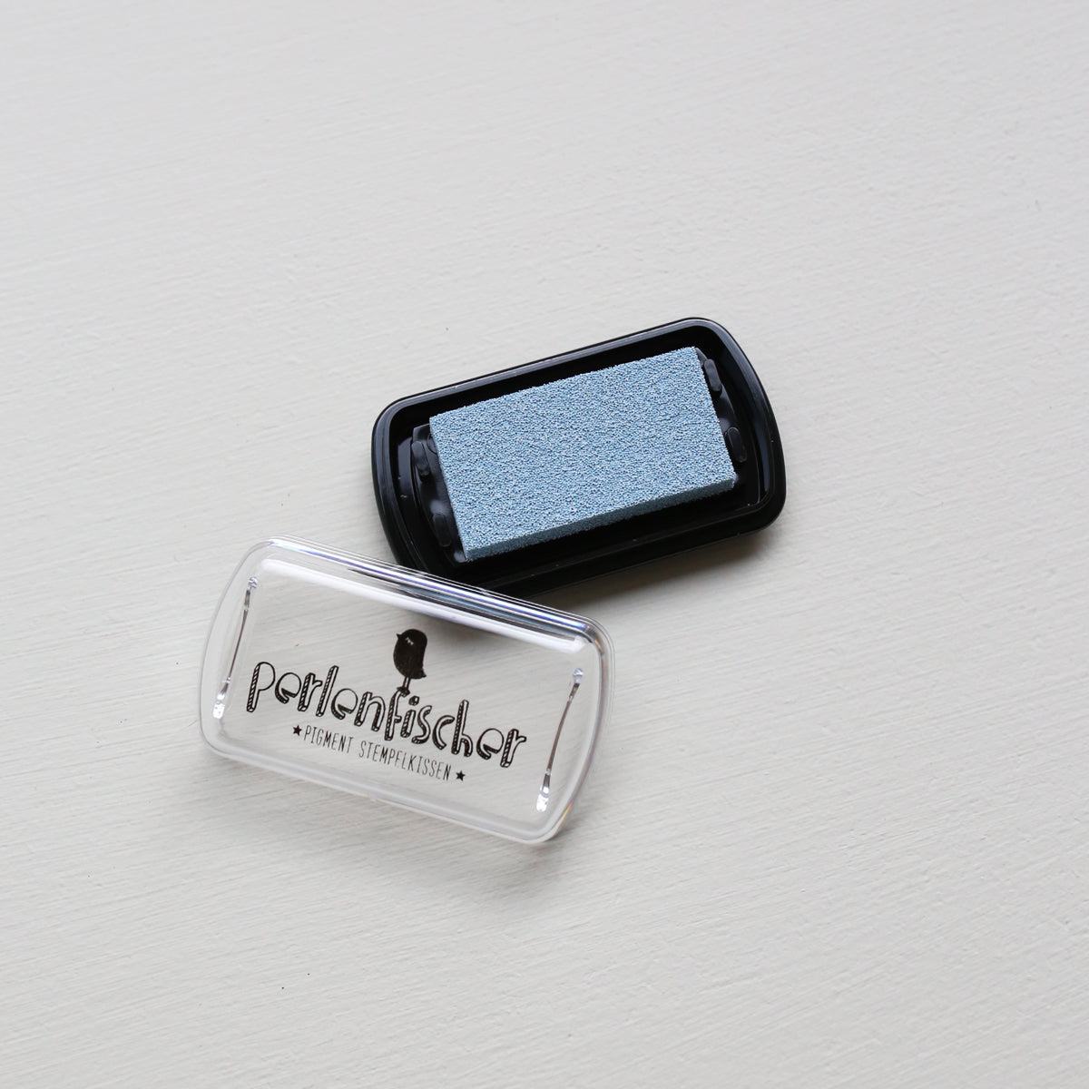 MINI STEMPELPUDE // LYSEBLÅ