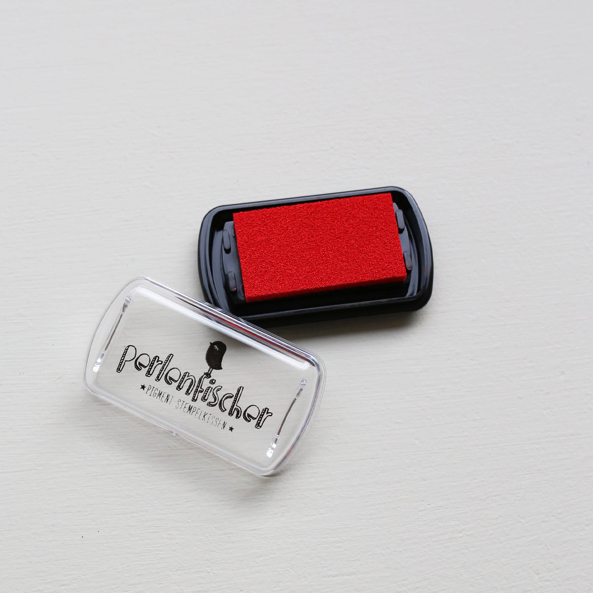 MINI STEMPELPUDE // RØD