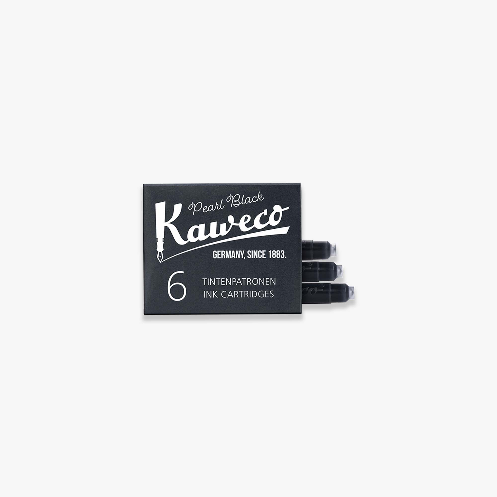 KAWECO INK CARTRIDGES 6-PACK // BLACK
