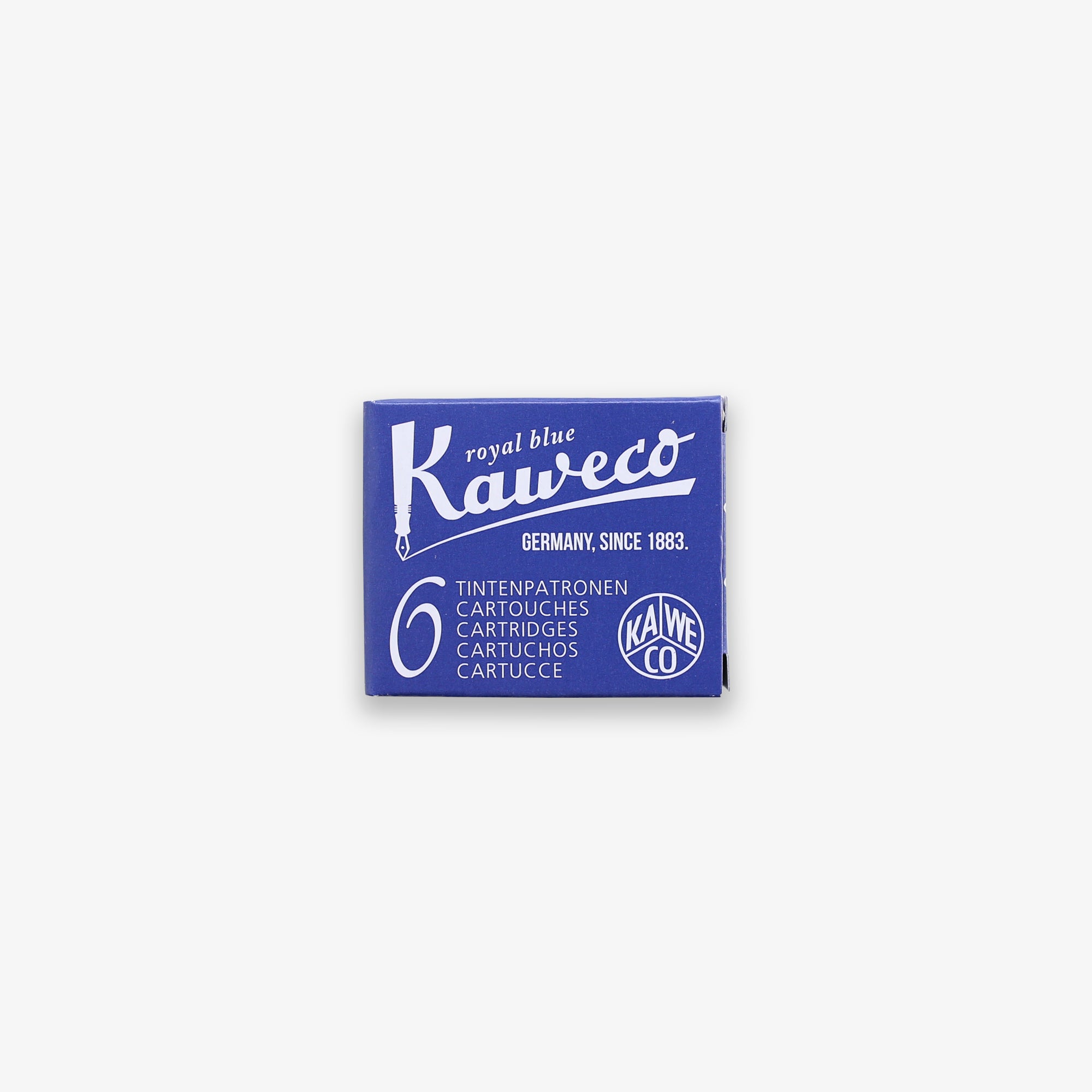 KAWECO INK CARTRIDGES 6-PACK // ROYAL BLUE