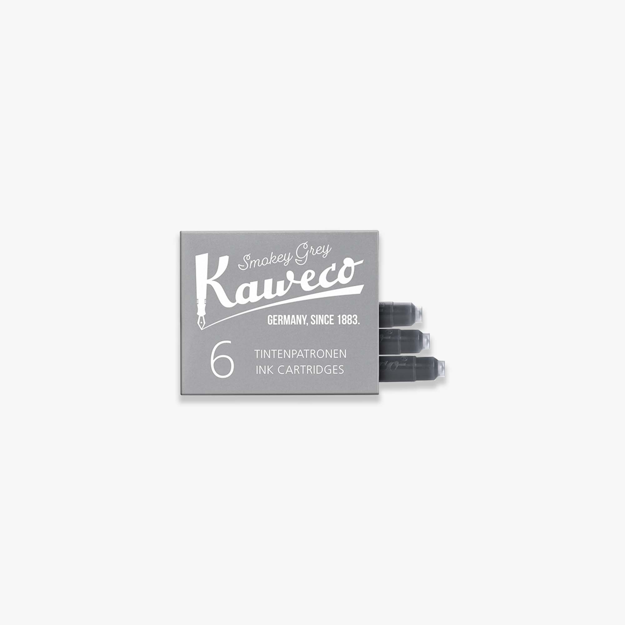 KAWECO INK CARTRIDGES 6-PACK // SMOKEY GREY