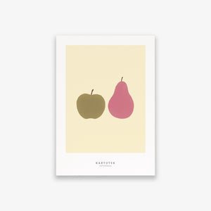 KORT A5 // APPLE AND PEAR