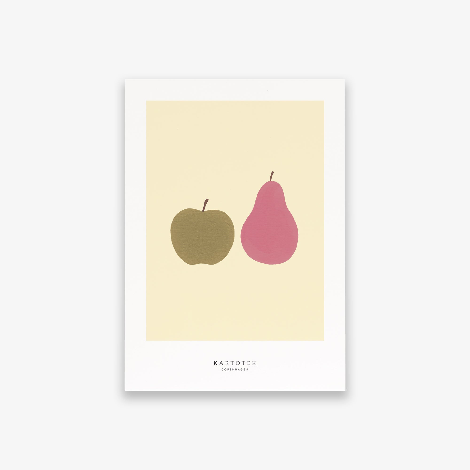 KORT A5 // APPLE AND PEAR