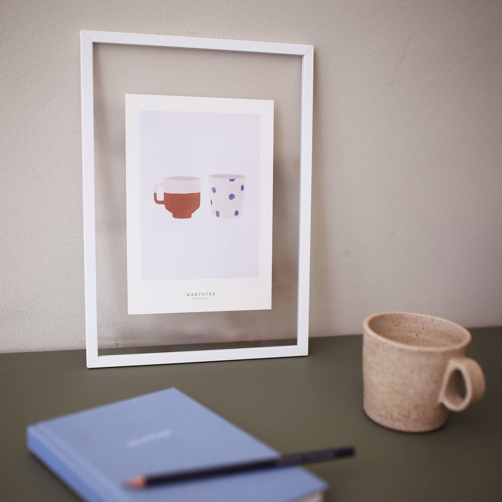 KORT A5 // TWO CUPS