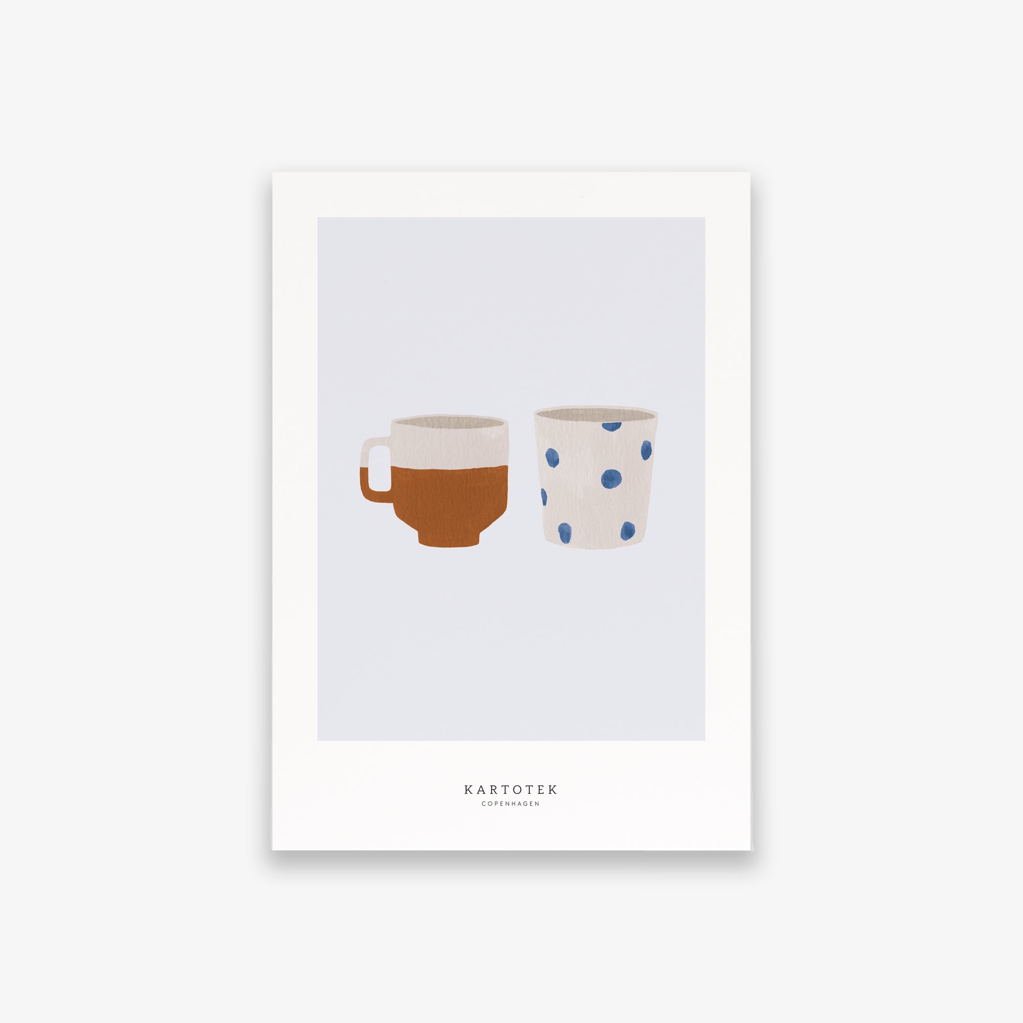 KORT A5 // TWO CUPS