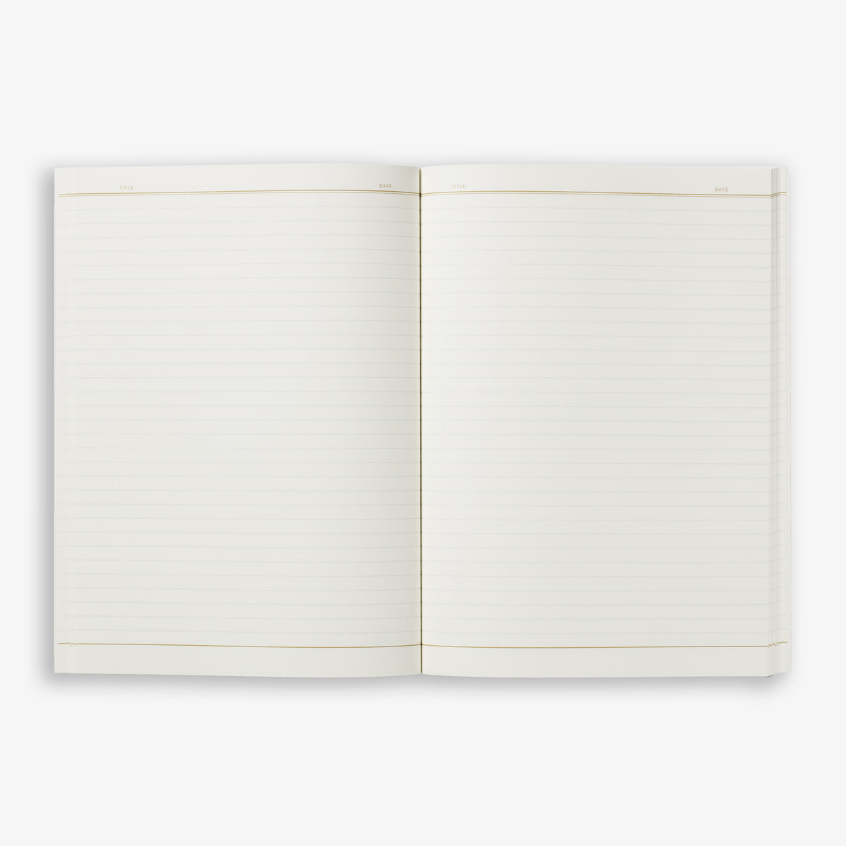 CHECK LARGE NOTEBOOK // DARK BLUE