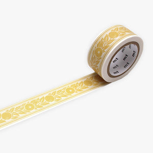 MT MASKING TAPE x WILLIAM MORRIS // ORANGE BORDER