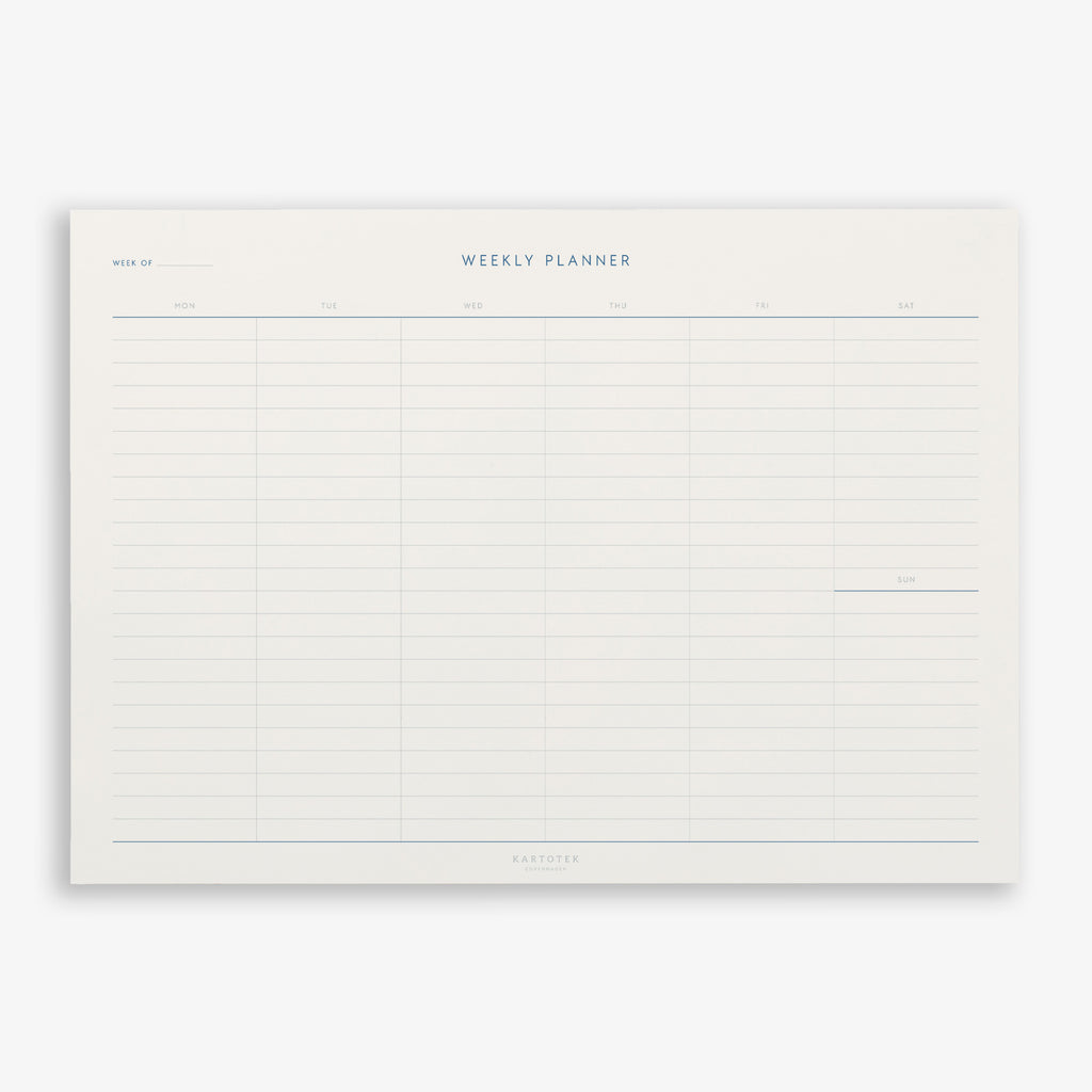 WEEKLY PLANNER NOTEPAD // A4