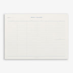 WEEKLY PLANNER NOTEPAD // A4