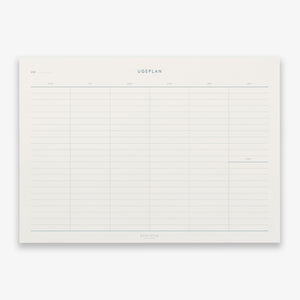 UGEPLAN BLOK // A4 (DANISH)